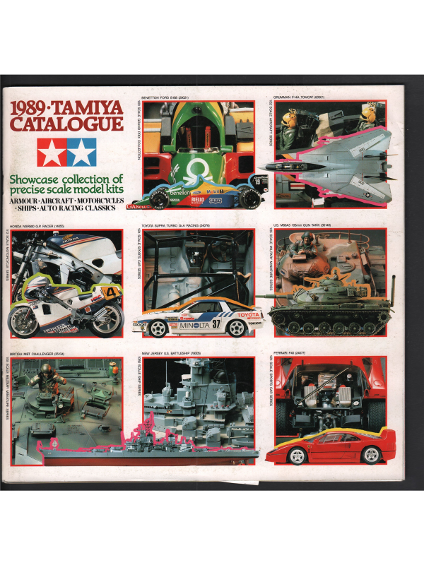 Tamiya catalogue 1989