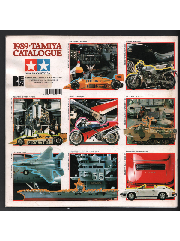 Tamiya catalogue 1989