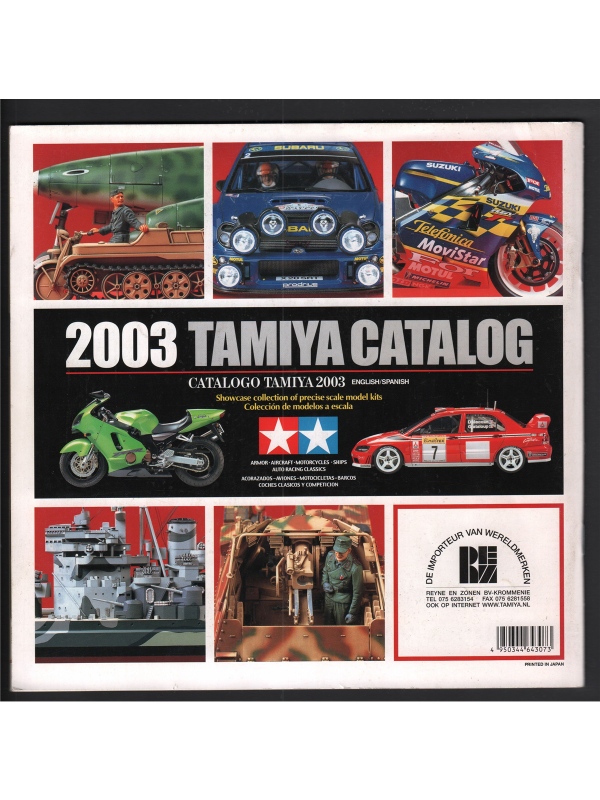Tamiya catalogue 2003