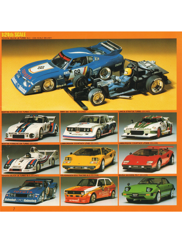 Tamiya catalogue 1979