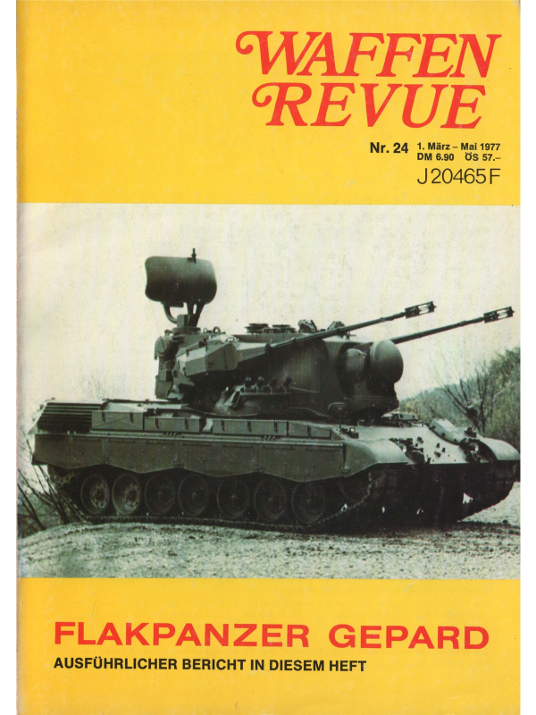 Waffen Revue nr 24 2 cm Flakpanzer Gepard