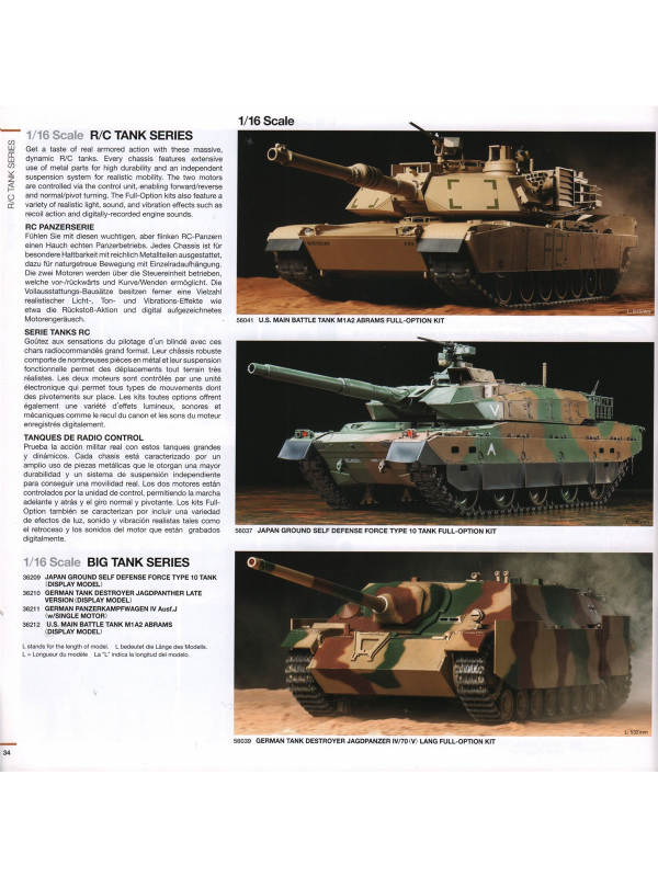 Tamiya catalogue 2018