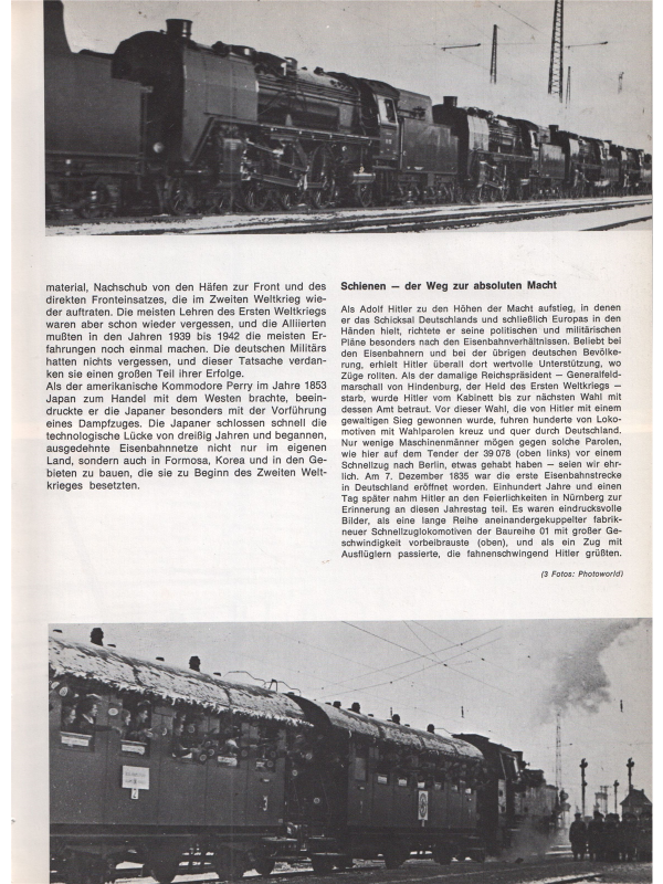 Räder müssen rollen, Die Eisenbahn im Zweiten Weltkrieg 1
