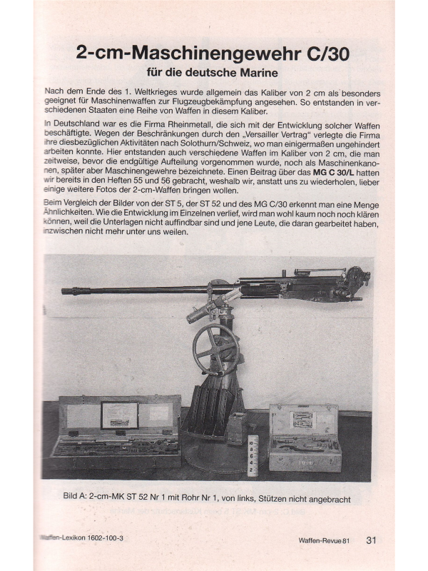Waffen Revue nr 61 2 cm Flakpanzer Gepard