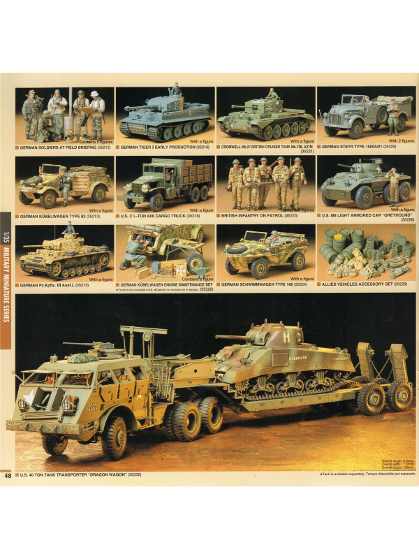Tamiya catalogue 2001