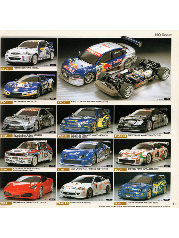 Tamiya catalogue 2006 Downloadable PDF