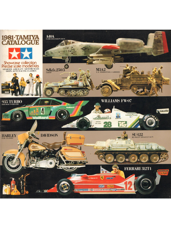 Tamiya catalogue 1981 Downloadable PDF