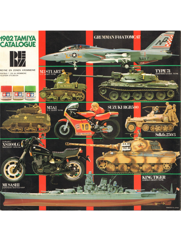Tamiya catalogue 1982 Downloadable PDF