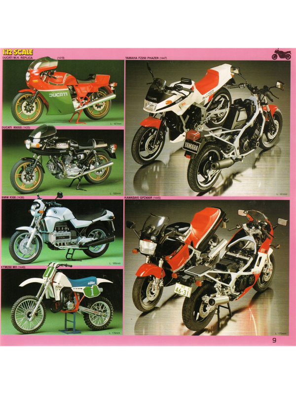 Electronic publication (PDF) Tamiya catalogue from 1986