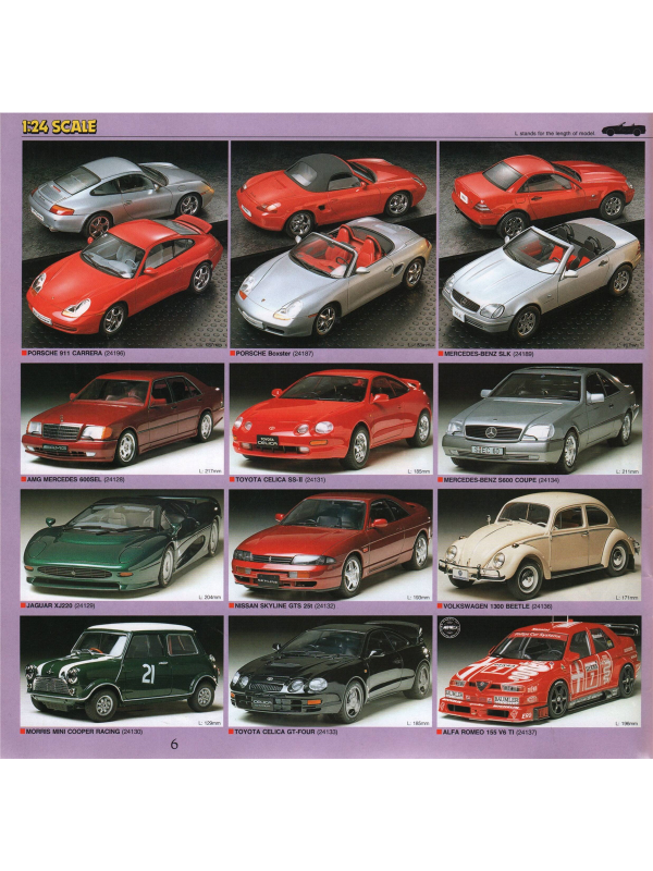 Tamiya catalogue 1999