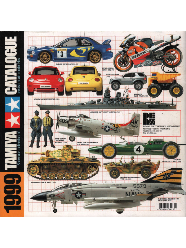 Tamiya catalogue 1999