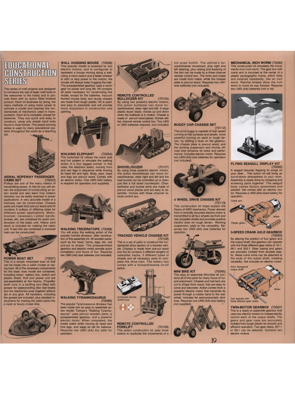 Tamiya catalogue 1998 Downloadable PDF