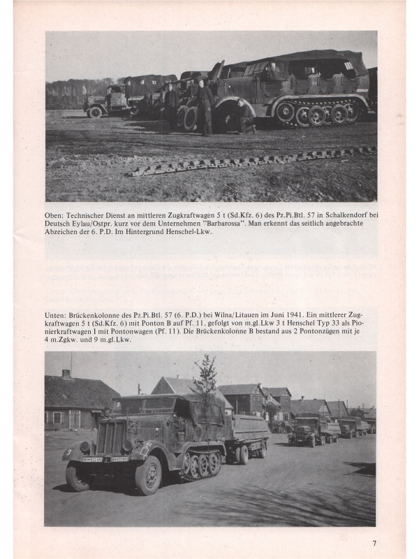 Die mittleren Zugkraftwagen der Wehrmacht 1934 - 1945