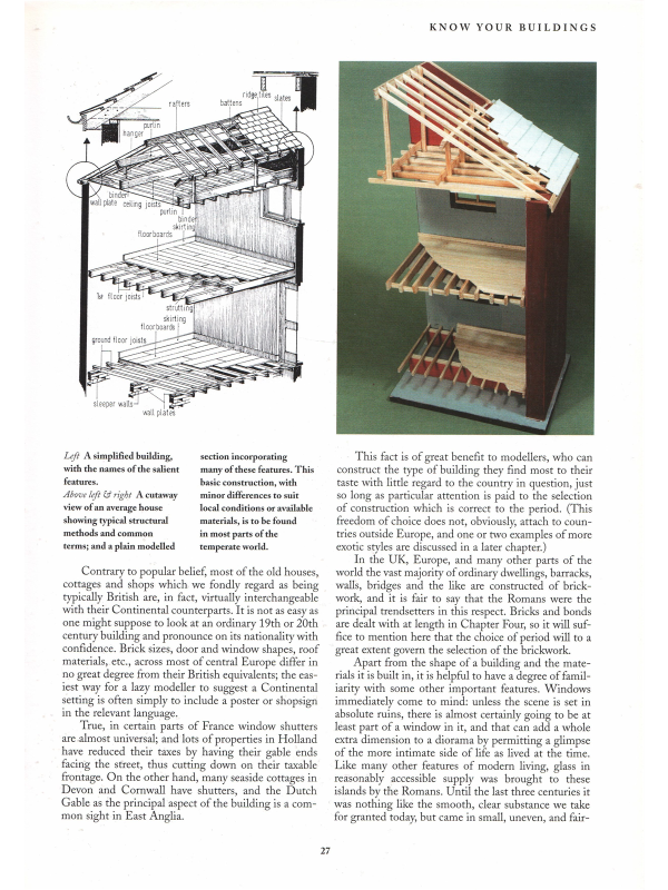 Roy Porter's Model Buildings Masterclass