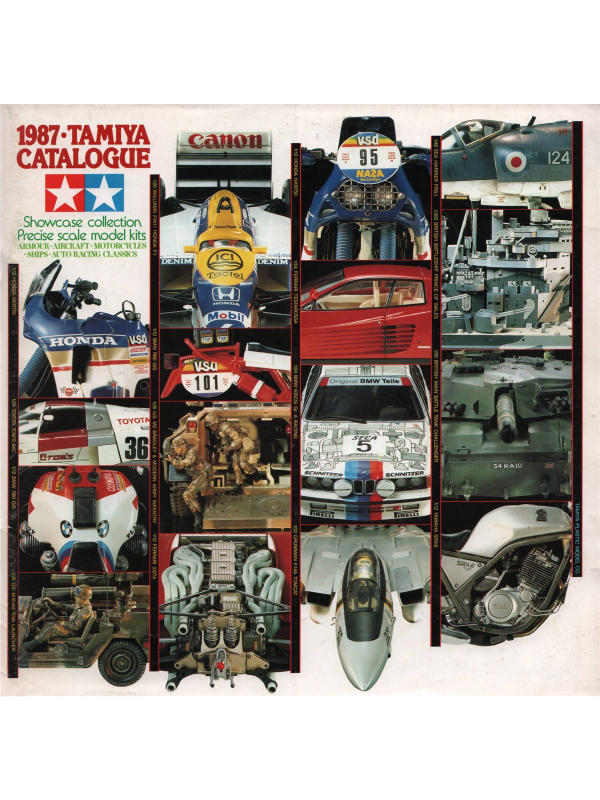 Tamiya catalogue 1987 Downloadable PDF