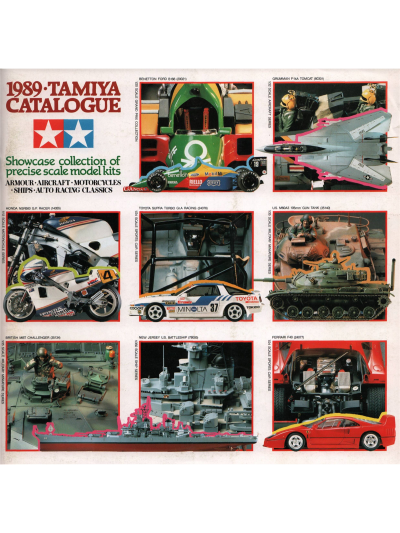 Tamiya catalogue 1989 Downloadable PDF