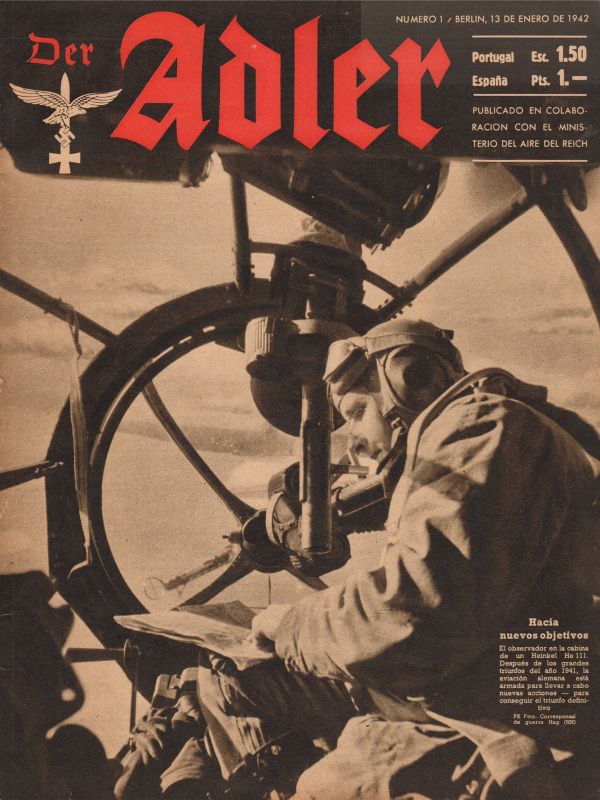 Der Adler No 1 1942 Spanish edition downloadable PDF