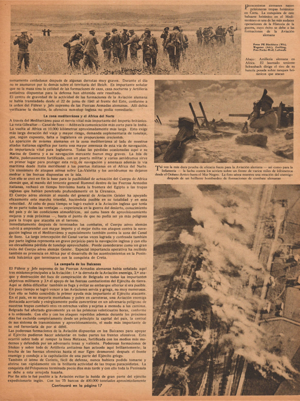Der Adler No 1 1942 Spanish edition downloadable PDF
