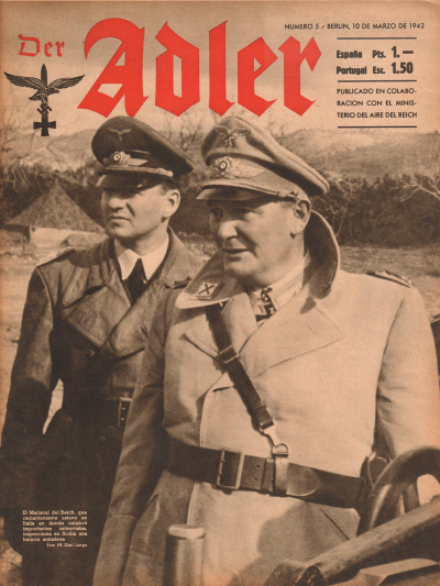 Der Adler No 5 1942 Spanish edition downloadable PDF