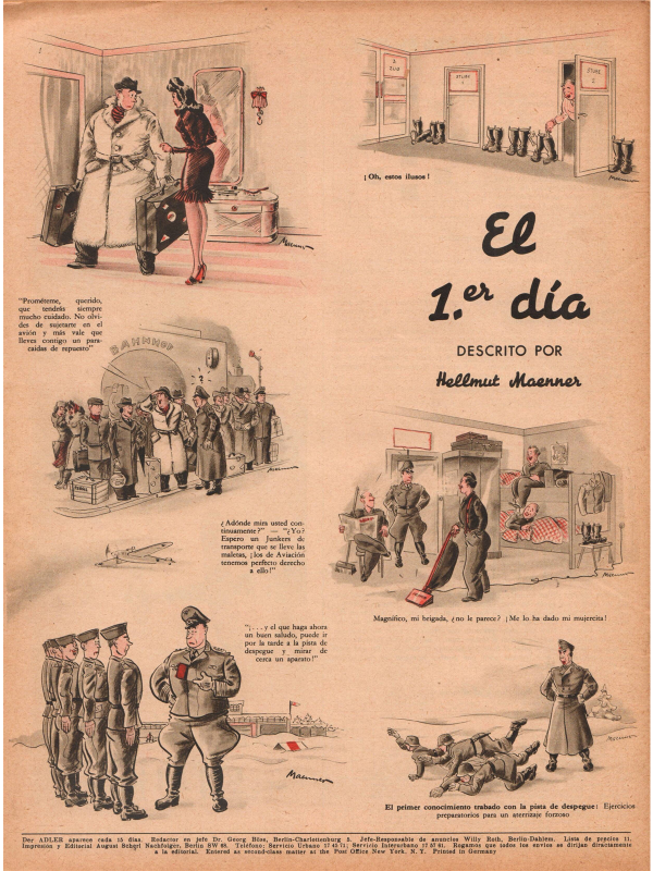Der Adler No 5 1942 Spanish edition downloadable PDF
