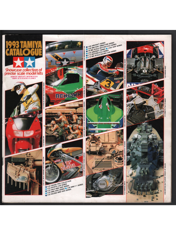Tamiya catalogue 1993