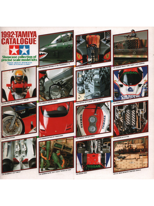 Tamiya catalogue 1992 Downloadable PDF
