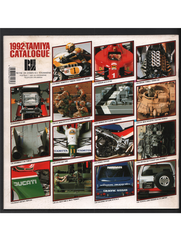 Tamiya catalogue 1992