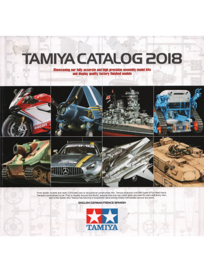 Tamiya catalogue 2018 Downloadable PDF