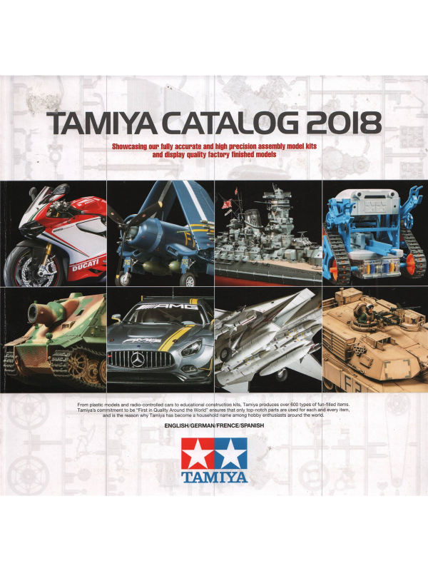 Tamiya catalogue 2018 Downloadable PDF