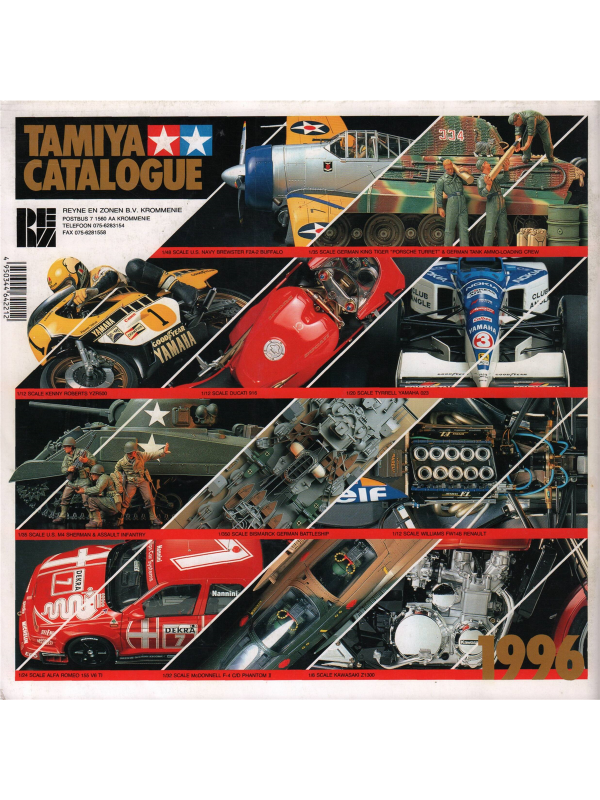 Tamiya catalogue 1996 Downloadable PDF