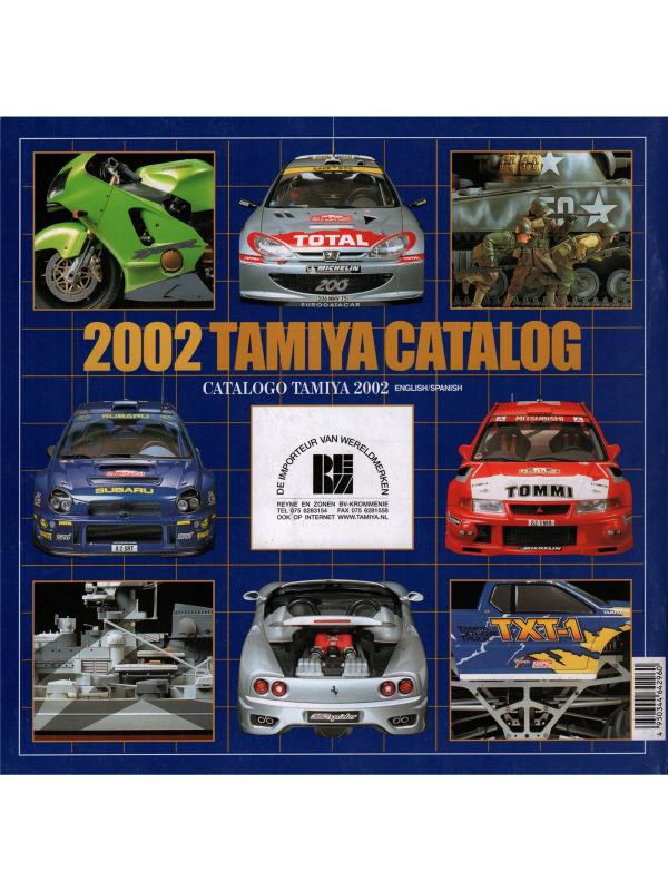 Tamiya catalogue 2002 Downloadable PDF