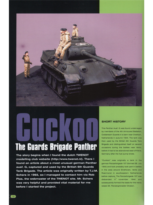 AFV Modeller magazine No 3