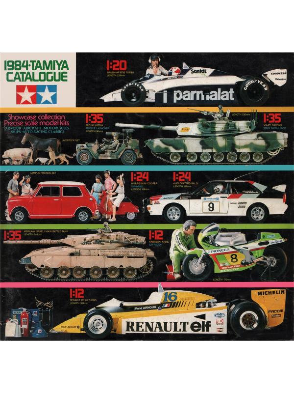 Tamiya catalogue 1984 Downloadable PDF