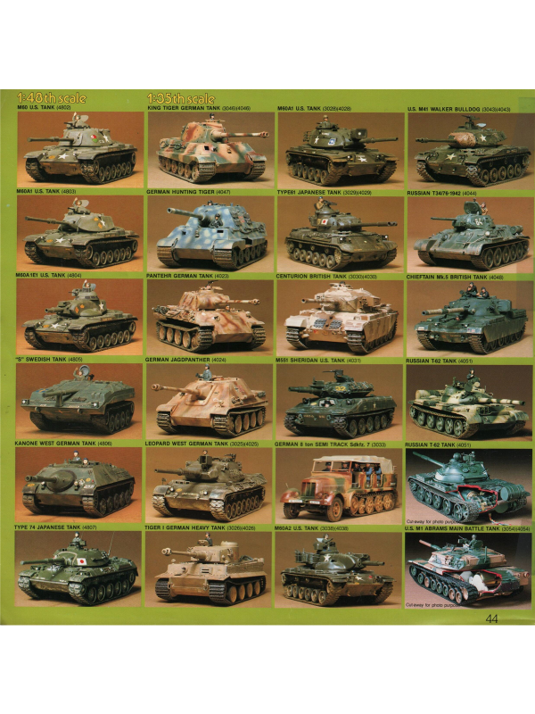 Tamiya catalogue 1984 Downloadable PDF