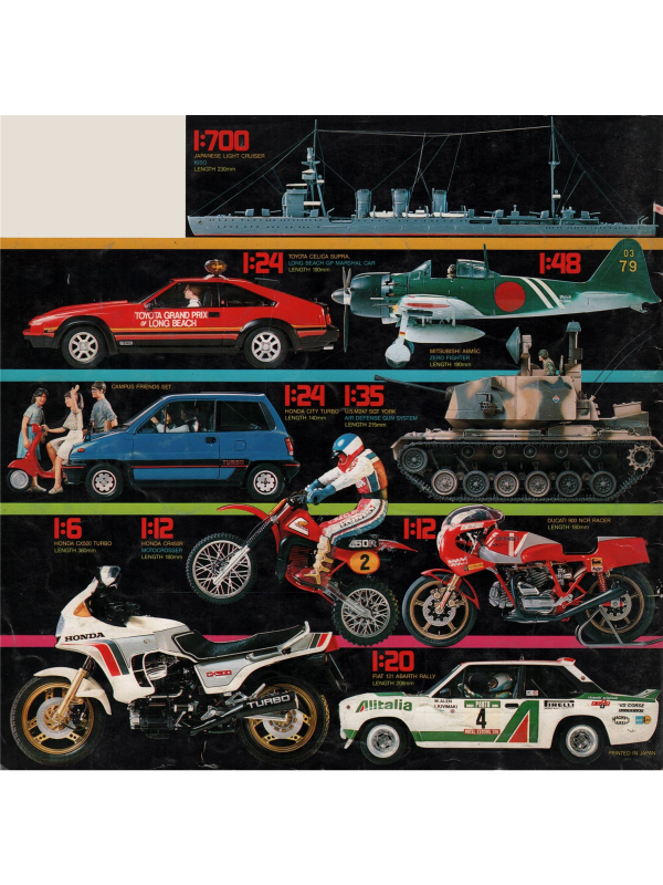 Tamiya catalogue 1984 Downloadable PDF
