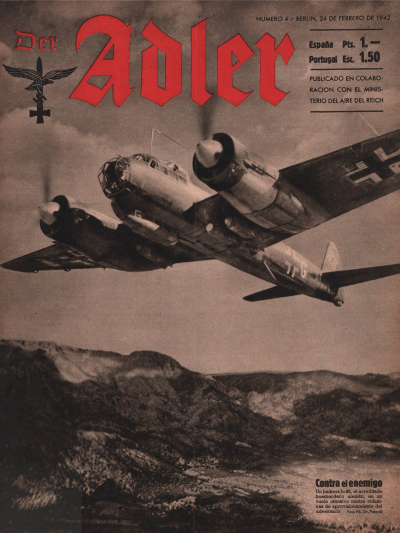 Der Adler No 4 1942 Spanish edition downloadable PDF