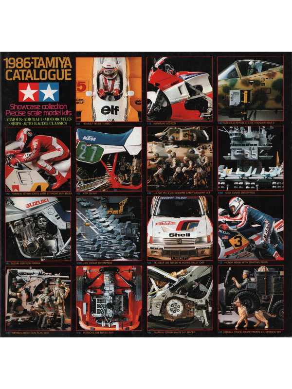 Tamiya catalogue 1986