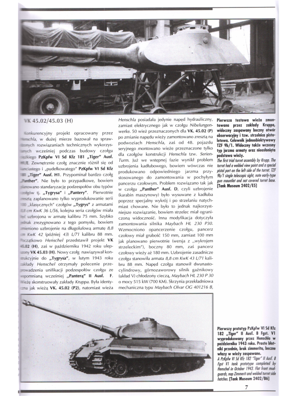 PzKpfw VI, Sd Kfz 182 Ausf. B "Königstiger"