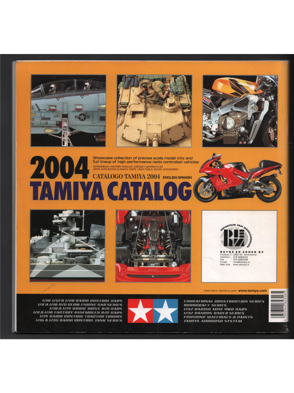 Tamiya catalogue 2004