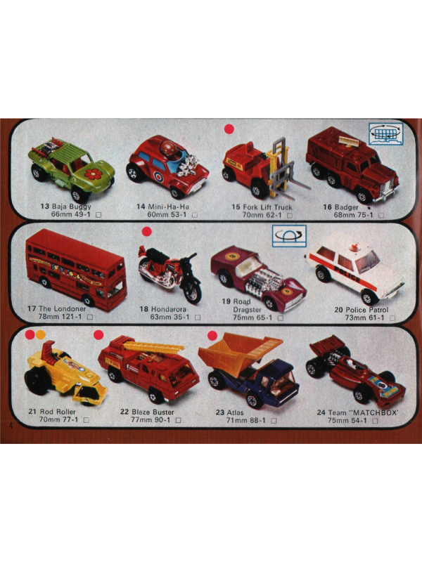 Matchbox Collector's catalogue 1976 French edition Downloadable PDF