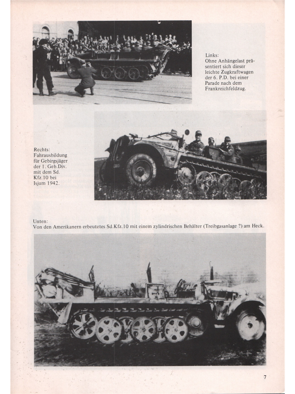 Leichte Zugkraftwagen der Wehrmacht im Einsatz