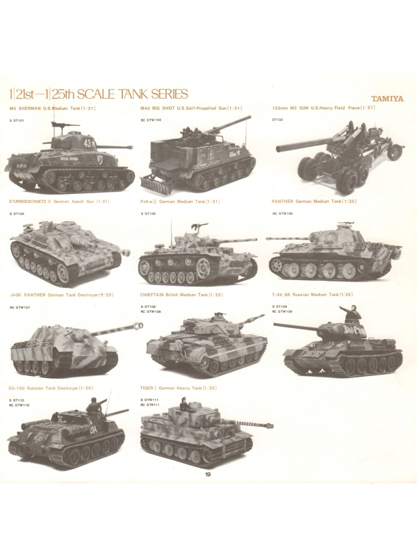 Tamiya catalogue 1972 Downloadable PDF