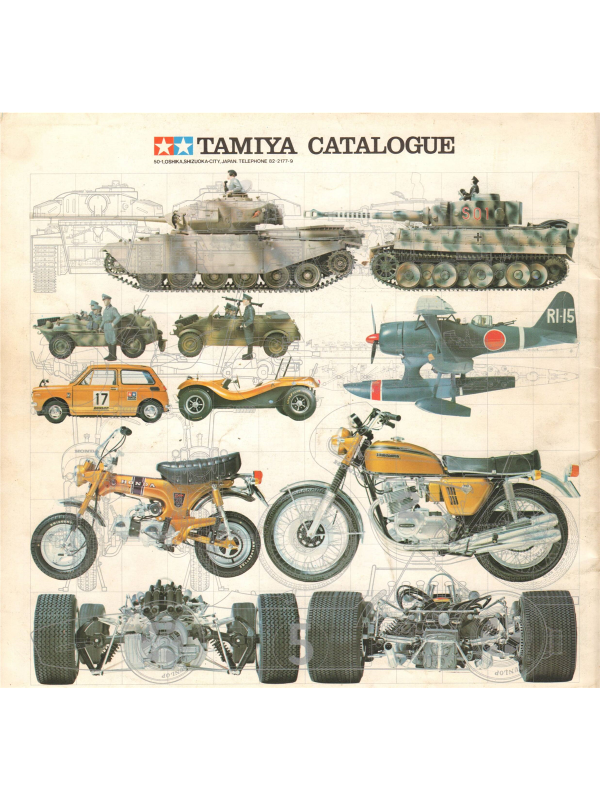 Tamiya catalogue 1972 Downloadable PDF