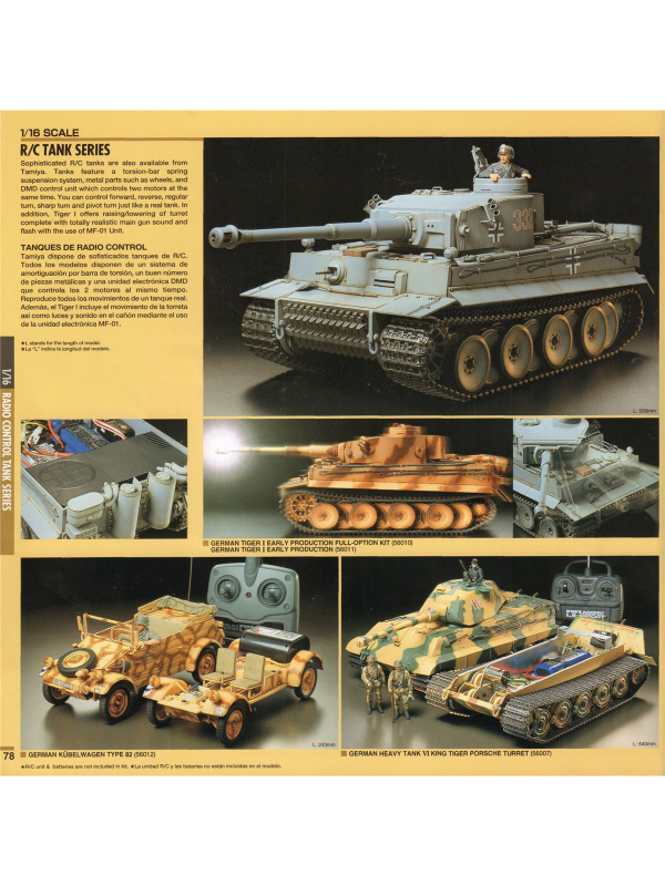 Tamiya catalogue 2001 Downloadable PDF