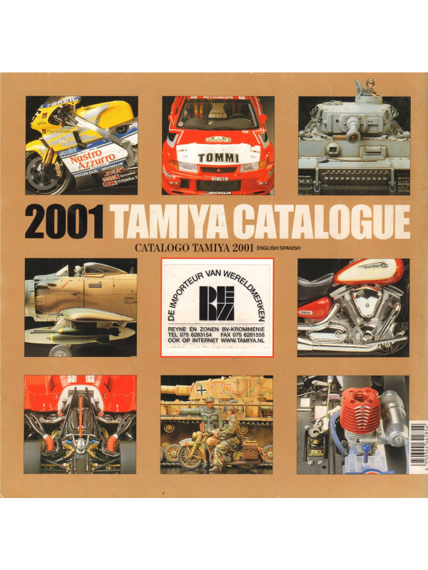 Tamiya catalogue 2001 Downloadable PDF