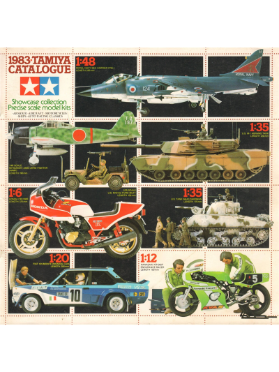 Tamiya catalogue 1983 Downloadable PDF