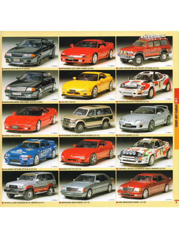 Tamiya catalogue 2000 Downloadable PDF