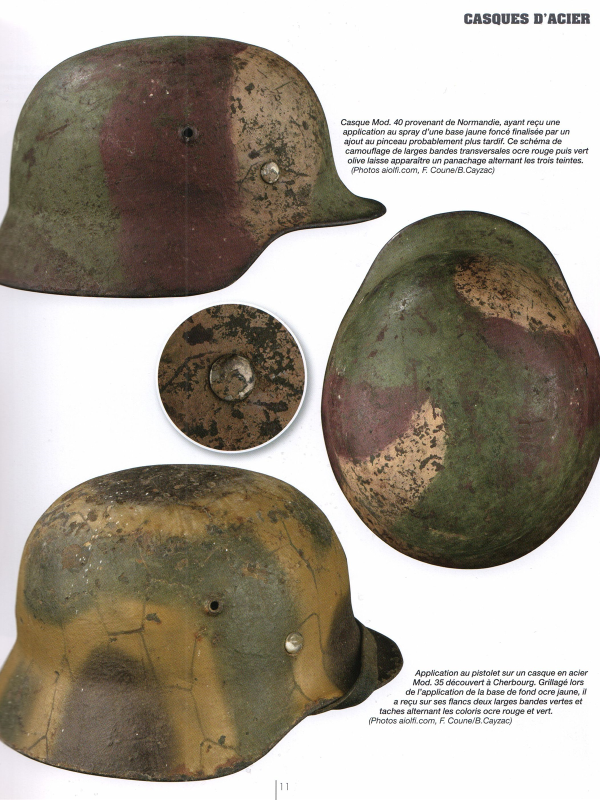 Les équipements camouflés de l'armée allemande 1939-1945