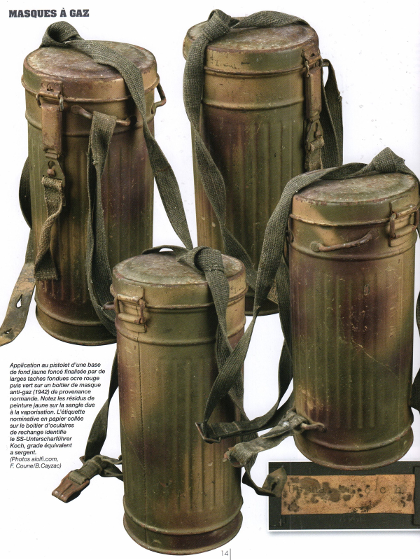 Les équipements camouflés de l'armée allemande 1939-1945
