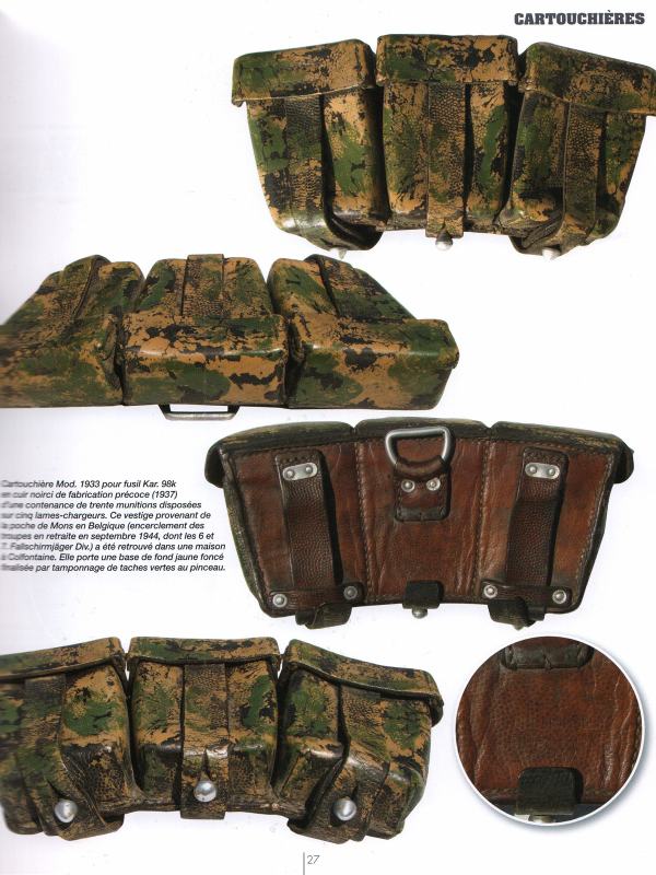 Les équipements camouflés de l'armée allemande 1939-1945